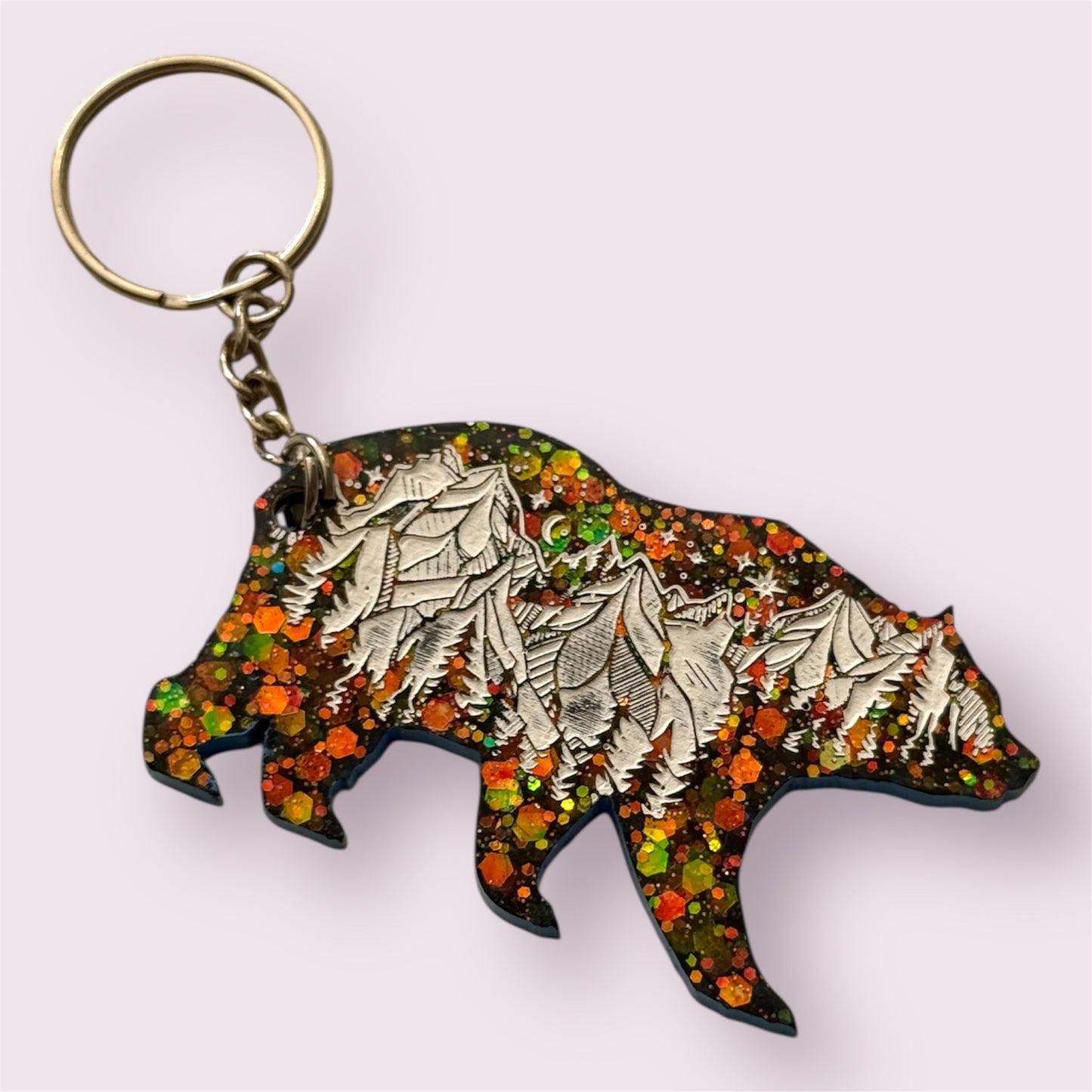 Bear with Mountains