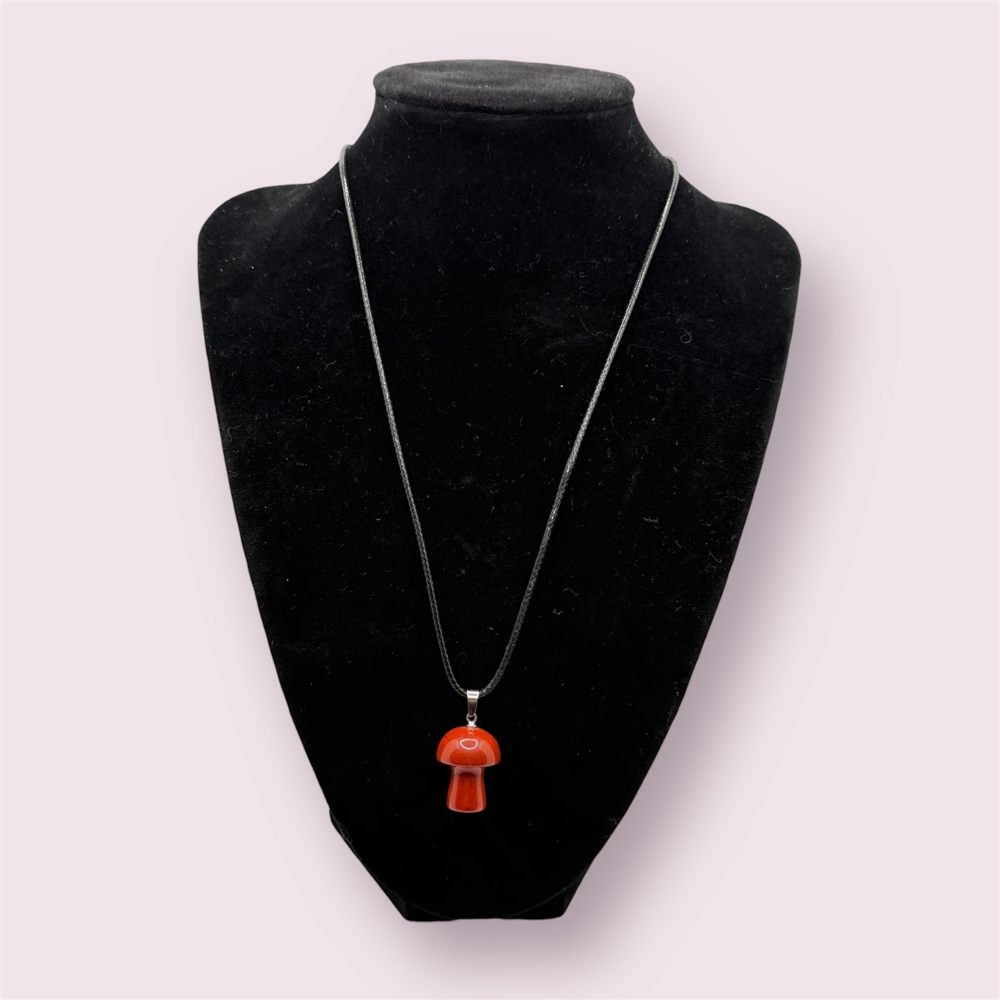 Coral Red Mushroom Stone