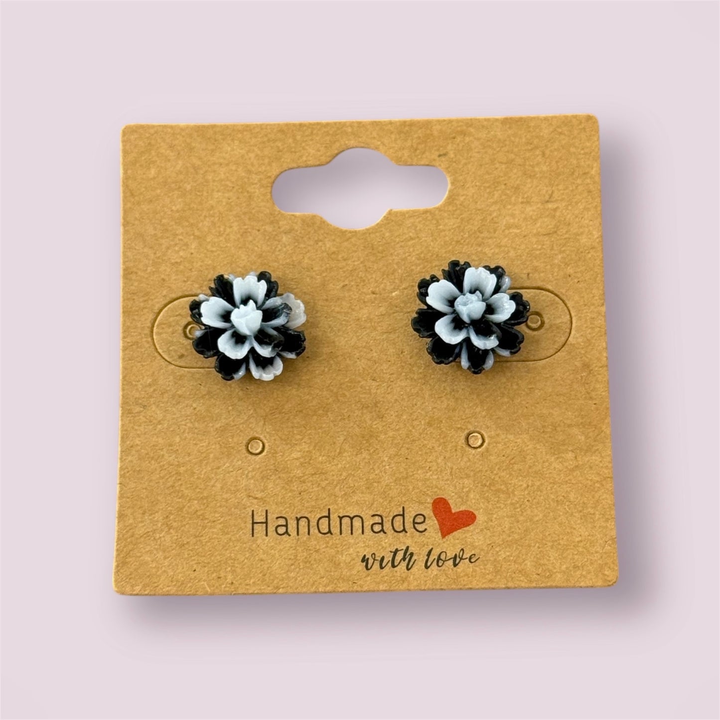 Glowing Carnation Studs